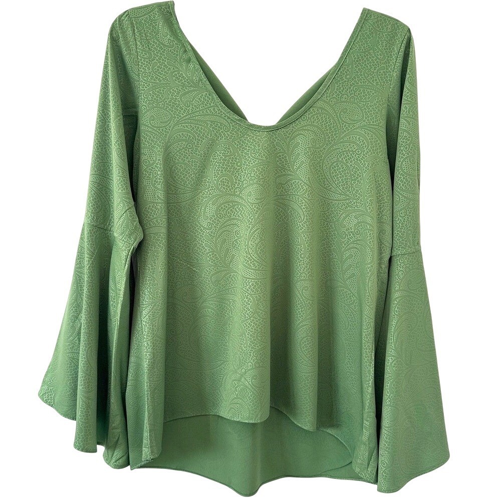 Y2K Retro VaVa by Joy Han Blouse Size Small Boho Chic Romantic Cottagecore